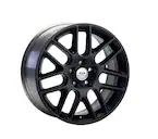Mustang 2005-2014 Matte Black 18x8" Mesh Spoke Wheel Main Image
