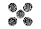 2021-2024 BRONCO 17" X 8.5" GRAY WHEEL KIT W/ FP LOGO Main Image