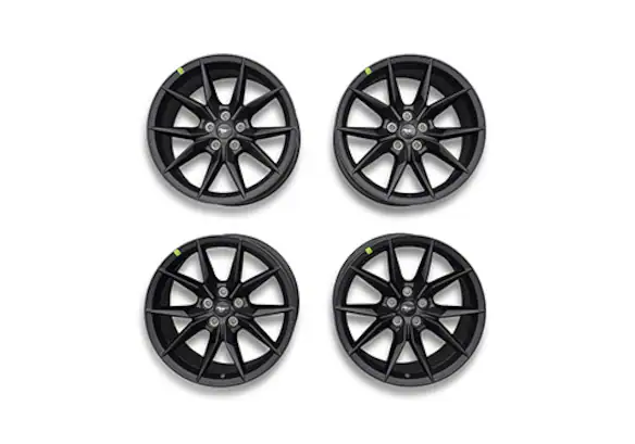 MUSTANG 19"X9.5" & 19"X10" WHEEL KIT BLACK Main Image