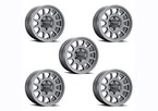 Bronco 2021+ 17"x8.5" Matte Gray Method Wheel Kit Main Image
