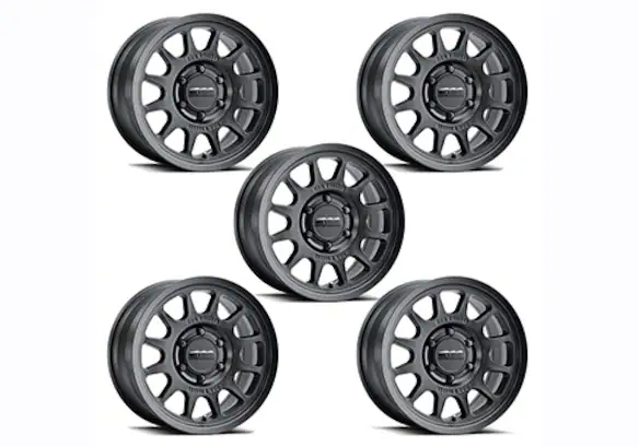 Bronco 2021-2023 Method 17"X8.5" Matte Black Wheel Kit Main Image
