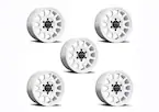 2021-2024 BRONCO 17"X 8.5" METHOD WHEEL KIT - OXFORD WHITE Main Image