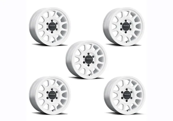 2021-2024 BRONCO 17"X 8.5" METHOD WHEEL KIT - OXFORD WHITE Main Image