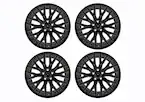 MUSTANG GT 2015-2023 19" x 9" & 19" x 9.5" PERFORMANCE PACK WHEEL SET WITH TPMS KIT - MATTE BLACK Main Image