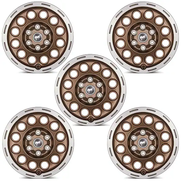 Bronco 2021-2023 Sinister Bronze 17"x8.0" Wheel Kit Main Image