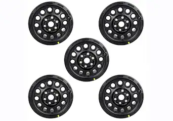 2021-2024 BRONCO 17" X 8.0" WHEEL KIT -MATTE BLACK