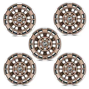 Bronco 2021-2023 Sinister Bronze 17"x8.5" Wheel Kit