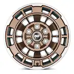 2021-2025 BRONCO 17" x 8.5" SINISTER BRONZE SINGLE WHEEL Main Image