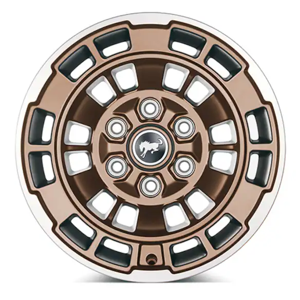2021-2025 BRONCO 17" x 8.5" SINISTER BRONZE SINGLE WHEEL Main Image