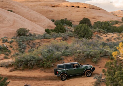 Bronco 2021-2023 Machined Face 17 x 8.5 Wheel Kit
