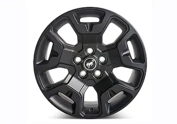 2021-2025 BRONCO SPORT 17" x 7" GLOSS BLACK SINGLE WHEEL