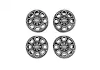 2005-2022 SUPER DUTY 20" WHEEL KIT -BLACK W/ MACHINED FACE Main Image