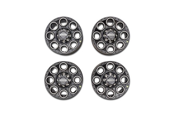 2005-2022 SUPER DUTY 20" WHEEL KIT -BLACK W/ MACHINED FACE Main Image