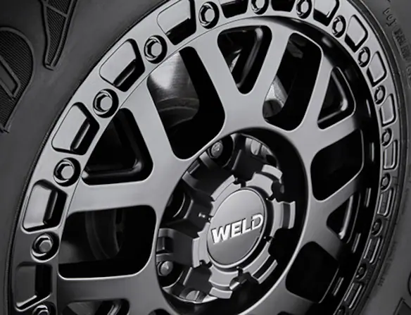 BRONCO 17"X8.5" WELD WHEEL KIT - BLACK Main Image
