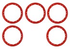 BRONCO 2021-2023 RED BEAD LOCK TRIM RING KIT Main Image
