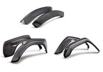 2022-2025 BRONCO RAPTOR CARBON FIBER FENDER FLARES-GLOSS Main Image