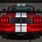 Mustang GT500 2020-2022 Carbon Fiber Rear Deck Lid Trim Panel Main Image