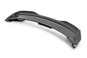 MUSTANG CARBON FIBER SPOILER W/ GURNEY FLAP - GLOSS