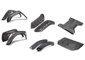 2022-2025 BRONCO RAPTOR CARBON FIBER APPEARANCE KIT-GLOSS
