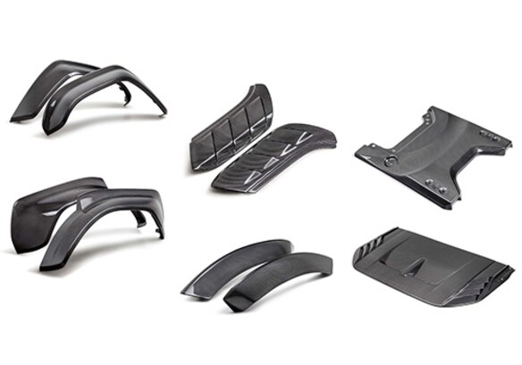 2022-2025 BRONCO RAPTOR CARBON FIBER APPEARANCE KIT-GLOSS Main Image