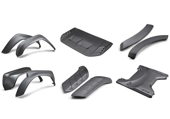 2022-2025 BRONCO RAPTOR CARBON FIBER APPEARANCE KIT-MATTE Main Image