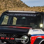 Bronco 2021-2023 Ford Performance Bronco Silver Windscreen Banner Main Image