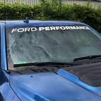 F-Series Ford Performance Windshield Banner Main Image