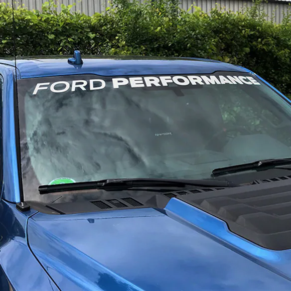 F-Series Ford Performance Windshield Banner Main Image