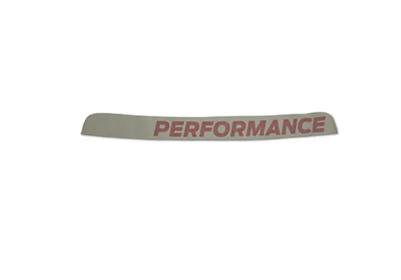 Mustang 2005-2023 White and Red Ford Performance Windshield Banner Main Image
