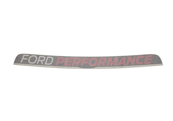 MUSTANG WINDSHIELD BANNER - WHT/RED Main Image