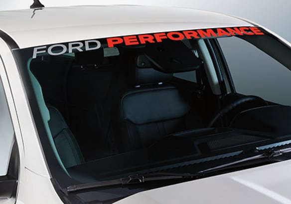 Ranger 2019-2022 Ford Performance Red Windshield Banner Main Image