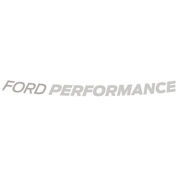 Ranger 2019-2021 Ford Performance Silver Windshield Banner Main Image
