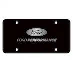 Ford Performance Black Stainless Steel Marque Plate Main Image
