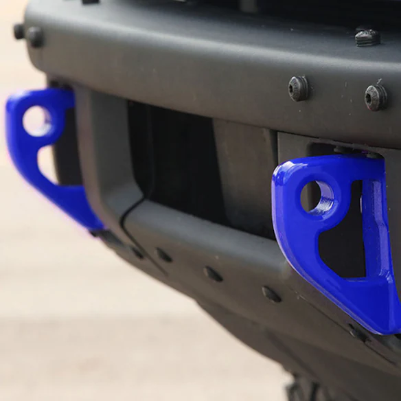 Bronco Blue Tow Hooks Pair Main Image