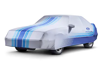 FOX BODY GRAY/BLUE CAR COVER