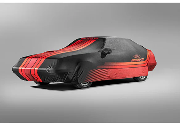 FOX BODY BLACK/RED CAR COVER Main Image