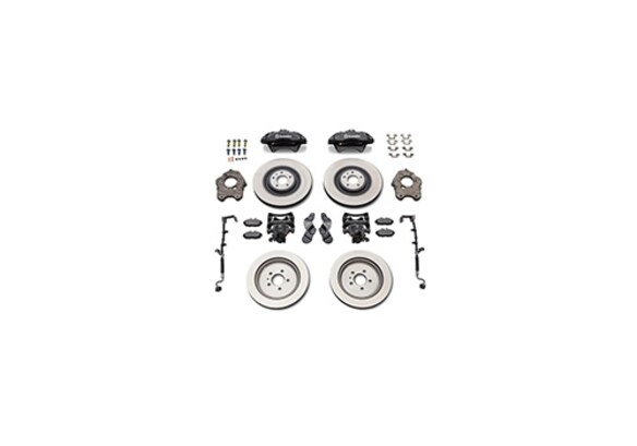 Mustang 2005-2014 Six Piston 15" Brake Upgrade Kit Main Image