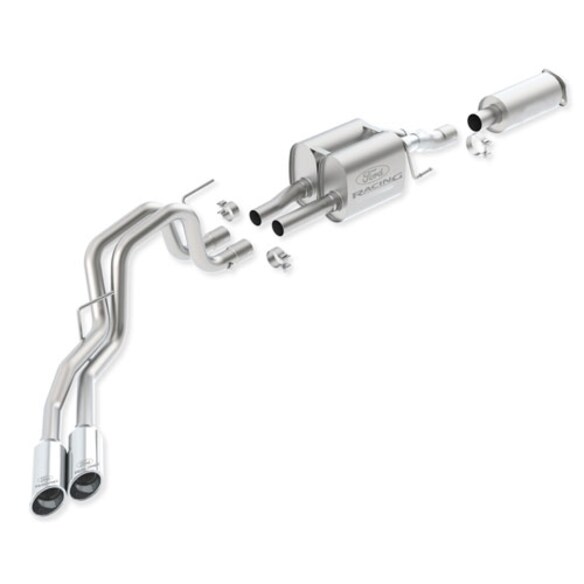 F-150 2011-2014 6.2L Side Exit Cat-Back Touring Exhaust System 145" WB Main Image