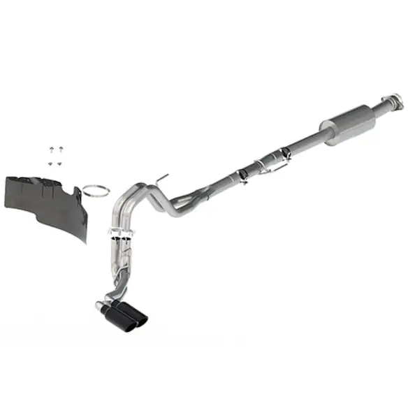 2021-2025 F-150 2.7L, 3.5L & 5.0L F-150 EXTREME EXHAUST - BLACK - SIDE EXIT Main Image