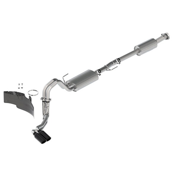 F-150 2021-2025 Black Side Exit Touring Exhaust 2.7L, 3.5L & 5.0L Main Image