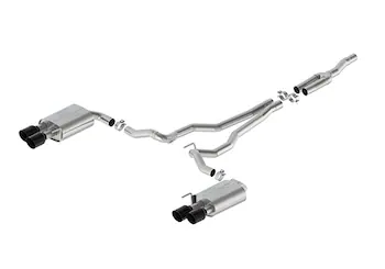 MUSTANG 2.3L EXTREME ACTIVE CAT-BACK - BLACK TIP