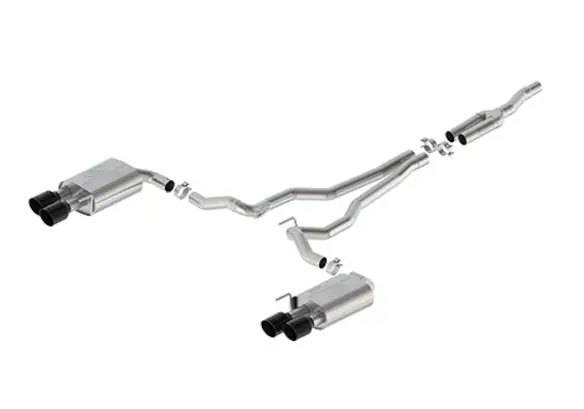 MUSTANG 2.3L EXTREME ACTIVE CAT-BACK - BLACK TIP Main Image