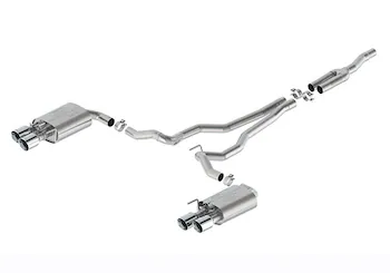 MUSTANG 2.3L SPORT ACTIVE CAT-BACK - CHROME TIP
