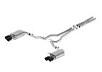 2024-2025 MUSTANG 5.0L EXTREME ACTIVE CAT-BACK - BLACK TIP Main Image