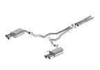 2024-2025 MUSTANG 5.0L EXTREME ACTIVE CAT-BACK - CHROME TIPS Main Image