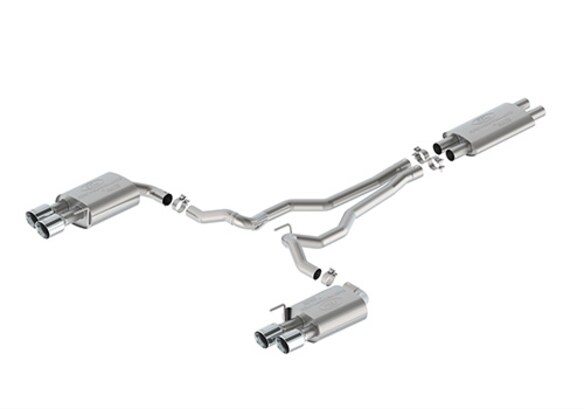 MUSTANG 5.0L TOURING NON-ACTIVE W/GT VALANCE - CHROME TIP Main Image