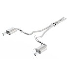 Mustang GT 2015-2017 5.0L Cat-Back Sport Exhaust System with Chrome Tips Main Image