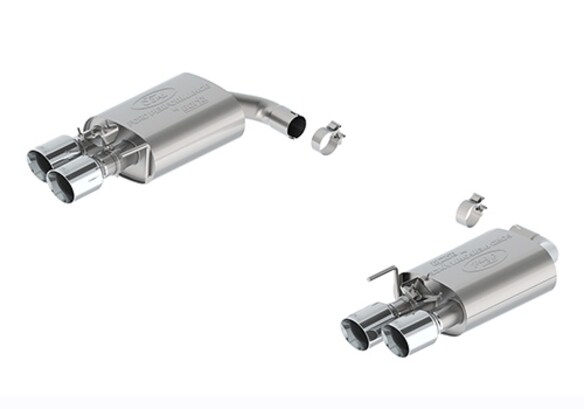 2024-2025 MUSTANG 2.3L EXTREME ACTIVE AXLE-BACK - CHROME TIP Main Image