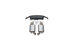 Mustang 2013-2014 GT Axle Back Quad Tip Mufflers with Rear Lower Valence Main Image