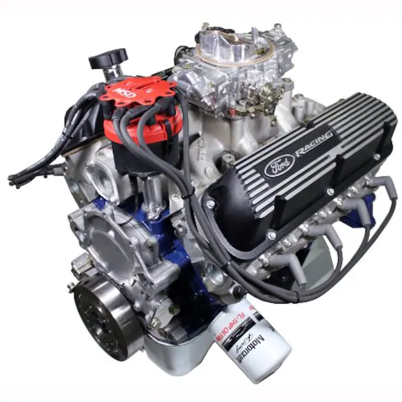 X2347D Street Cruiser-Dressed Crate Engine with x2 Heads - Front Sump Pan Main Image